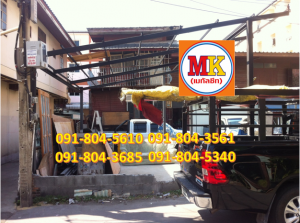 ทำหลังคาที่จอดรถ พุทธมณฑลสาย6 ตำบลศาลายา