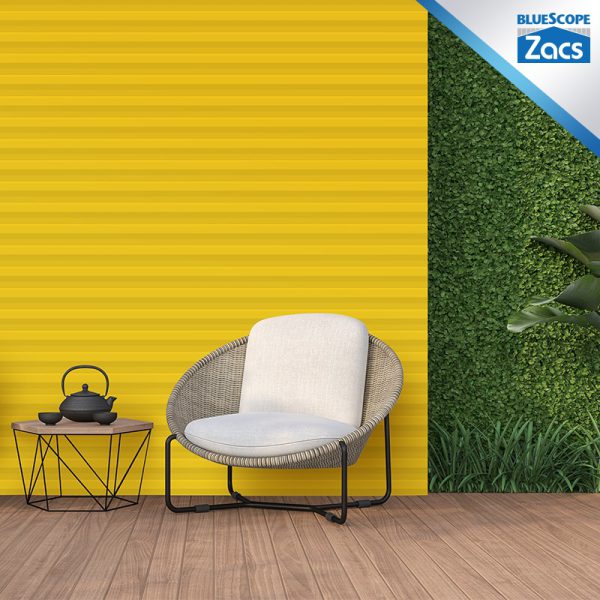  เอ็มจี เยลโล่ บลูสโคป แซคส์ (BLUESCOPE ZACS®)