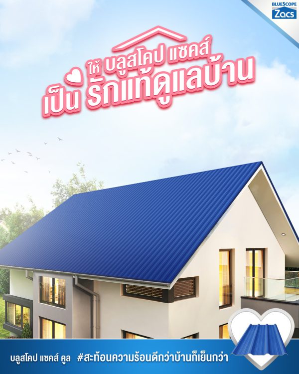 นูโว บลู บลูสโคป แซคส์ (BLUESCOPE ZACS®)