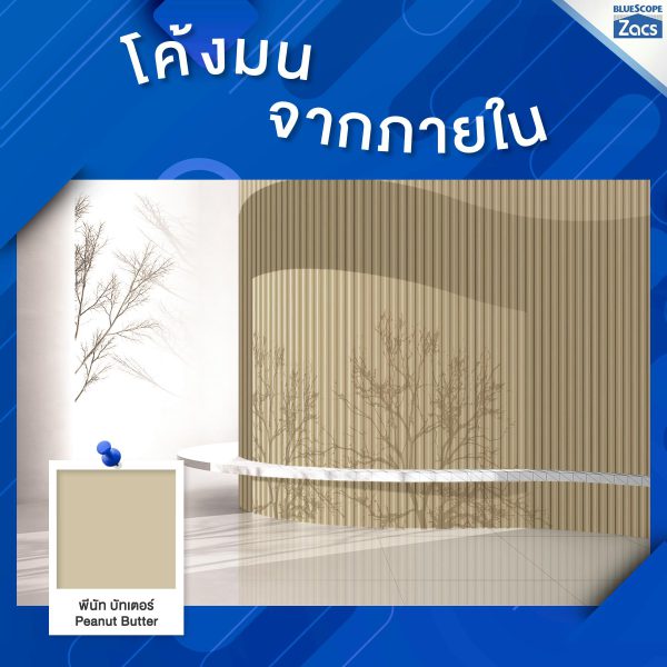 พีนัท บัทเตอร์ บลูสโคป แซคส์ (BLUESCOPE ZACS®)