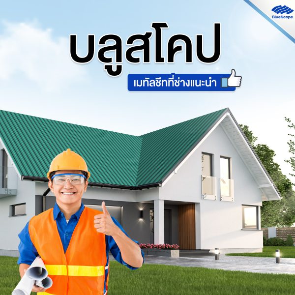 ไบร์ท กรีน บลูสโคป แซคส์ (BLUESCOPE ZACS®)