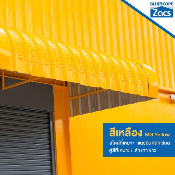  เอ็มจี เยลโล่ บลูสโคป แซคส์ (BLUESCOPE ZACS®)